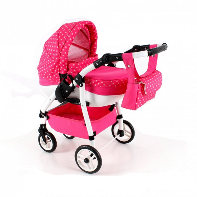 Коляска для куклы ADBOR LILY SPORT LS-09 розовый Коляска для куклы ADBOR LILY SPORT LS-09 розовый